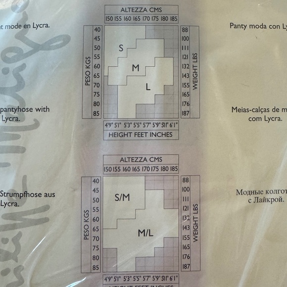 Philippe Matignon lot of 3 pairs, Catenella and Point Couleur, S, S/M, M/L - Picture 3 of 6